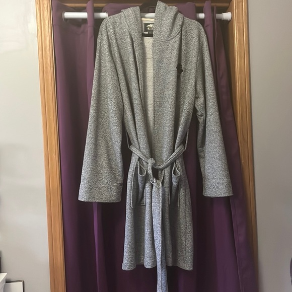 Salt and pepper roots bath robe - Picture 1 of 6